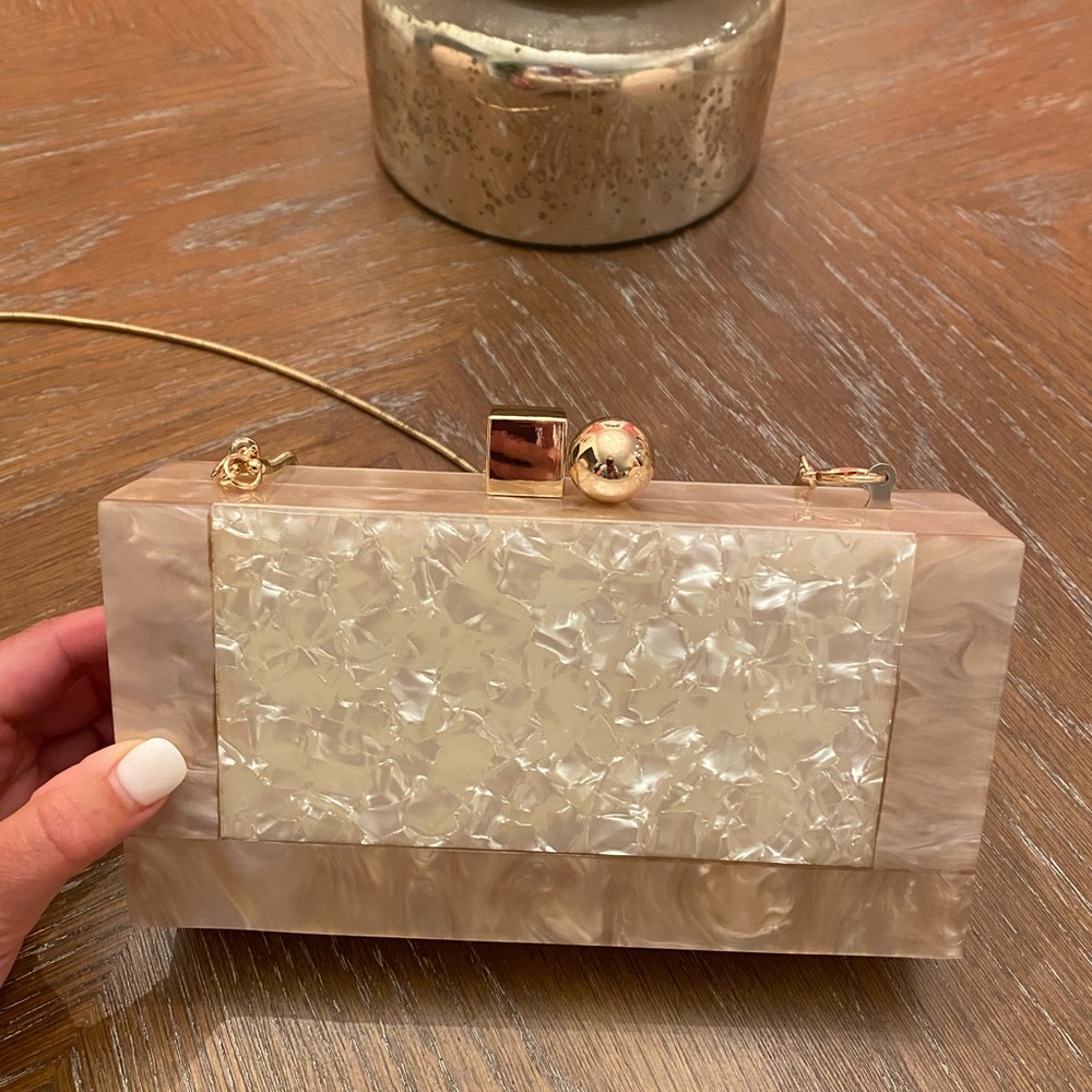 👛 Pearlescent Clutch / Purse